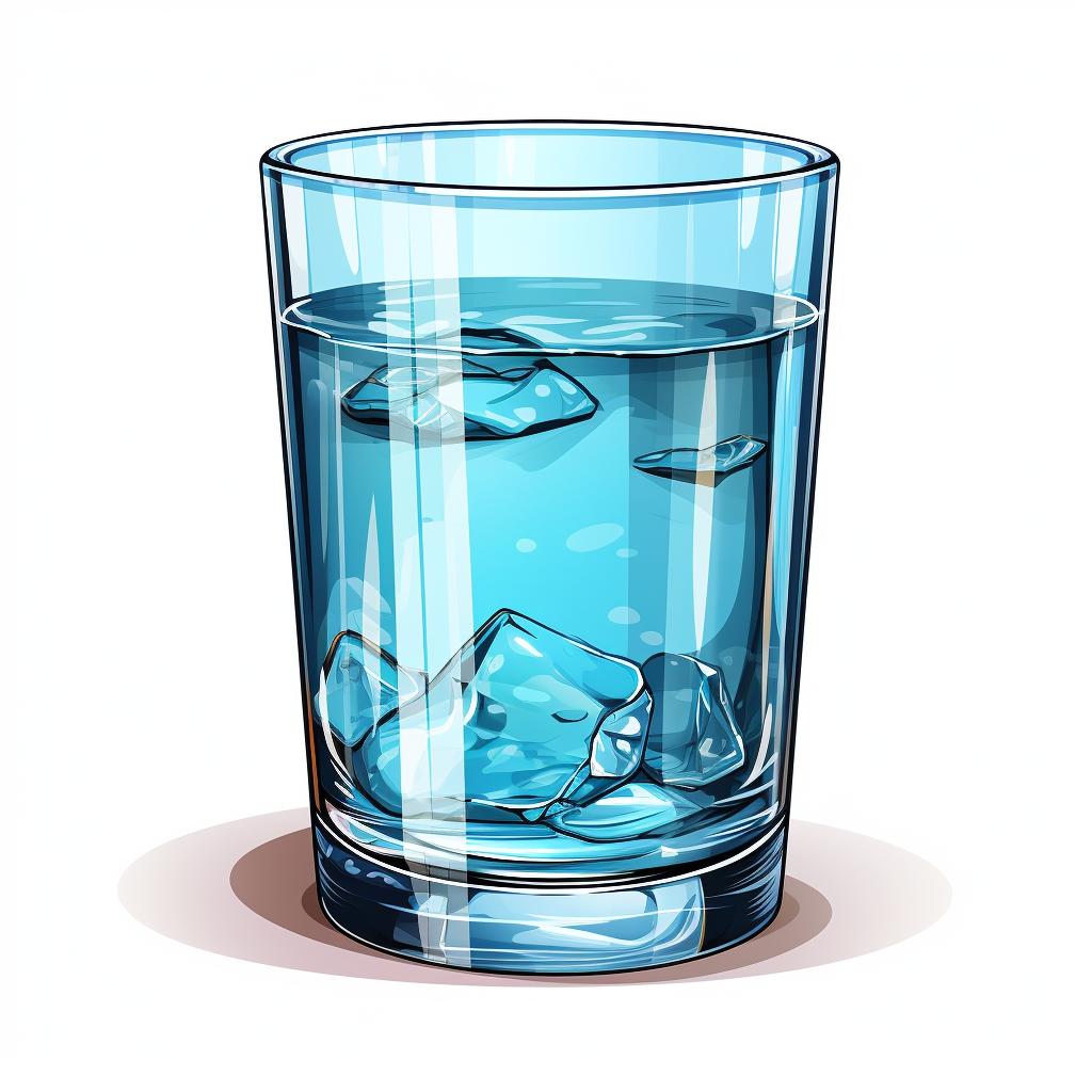 Glass of water