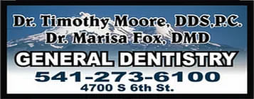 Dr. Timothy J. Moore, DDS & Dr. Marisa S. Fox, DMD Logo